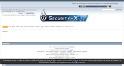 Desktop Screenshot of forum.security-x.fr